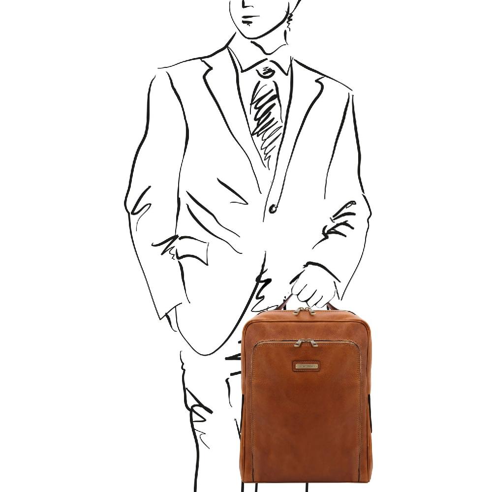 Tuscany Leather Zaino Porta Computer in Pelle 50% di sconto con spedizione gratuita