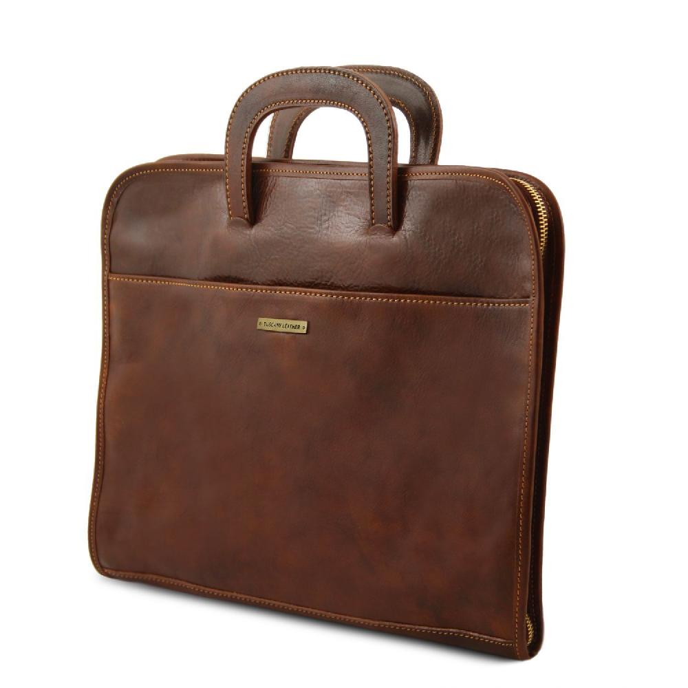 Tuscany Leather Cartella Portadocumenti in Pelle Duty-free