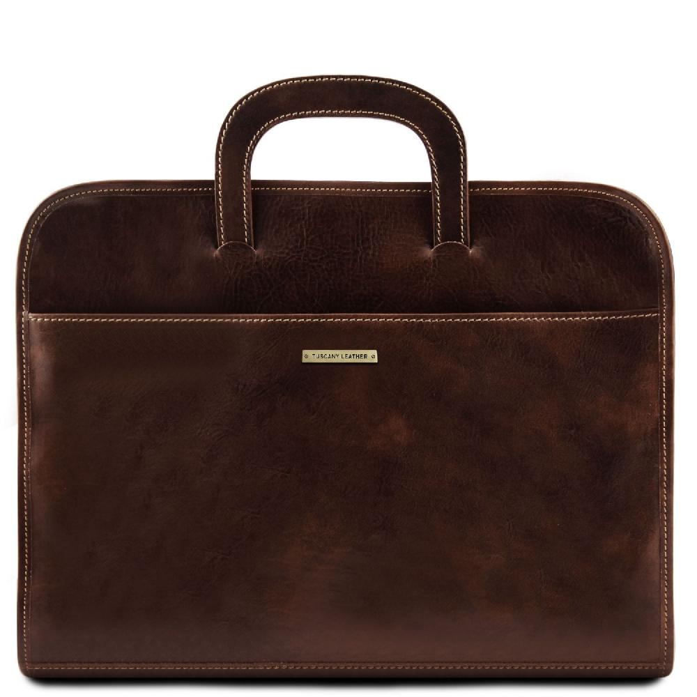 Tuscany Leather Cartella Portadocumenti in Pelle 50% di sconto per tempo limitato