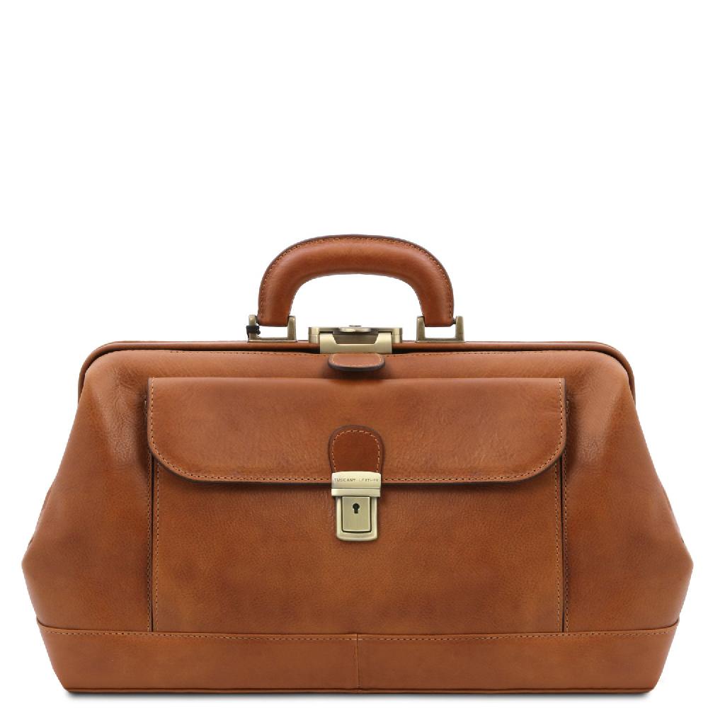 Tuscany Leather Esclusiva Borsa Medico in Pelle Spedizione Gratuita