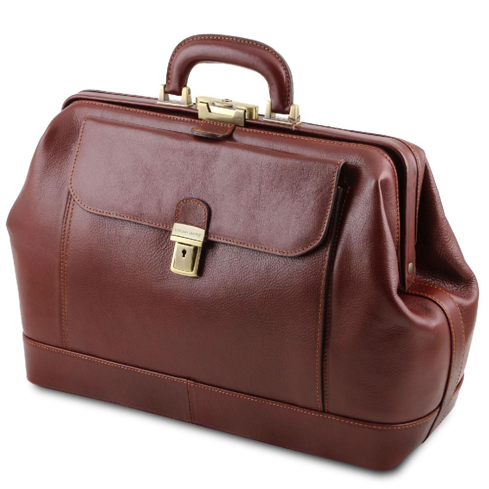 Tuscany Leather Esclusiva Borsa Medico in Pelle Pezzi Unici