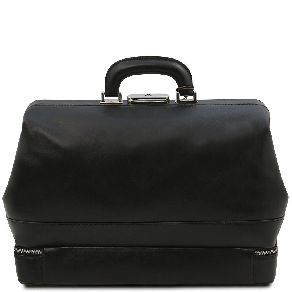 Tuscany Leather Esclusiva Borsa Medico in Pelle con Doppio Fondo Acquista Ora