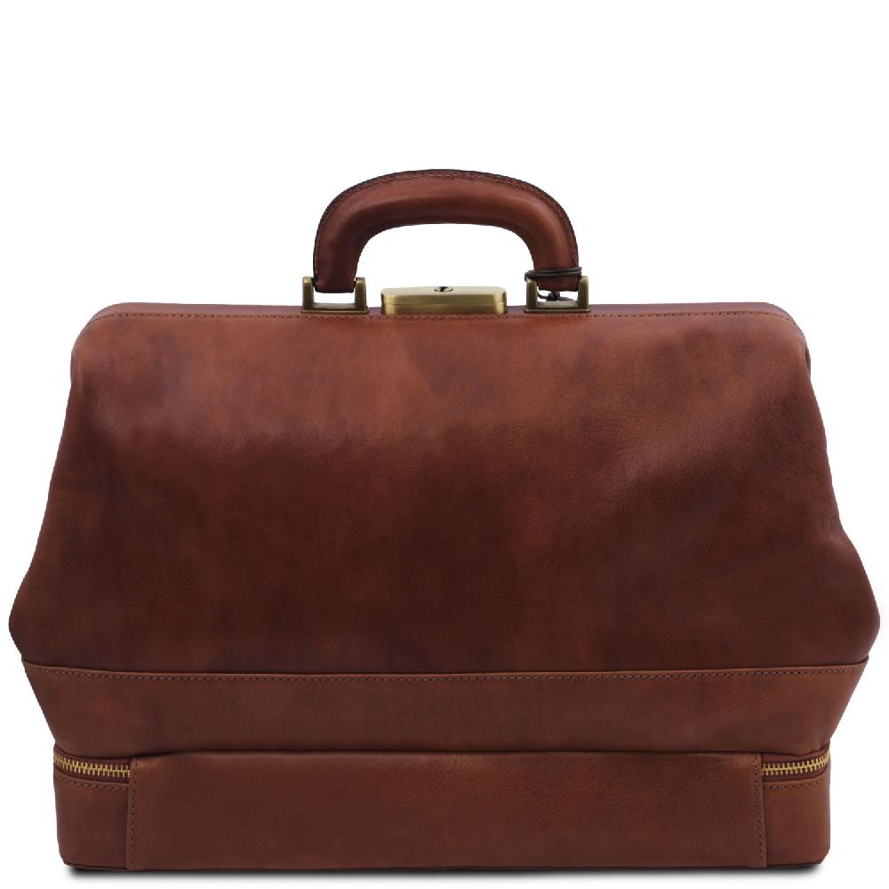 Tuscany Leather Esclusiva Borsa Medico in Pelle con Doppio Fondo Promozione Limitata