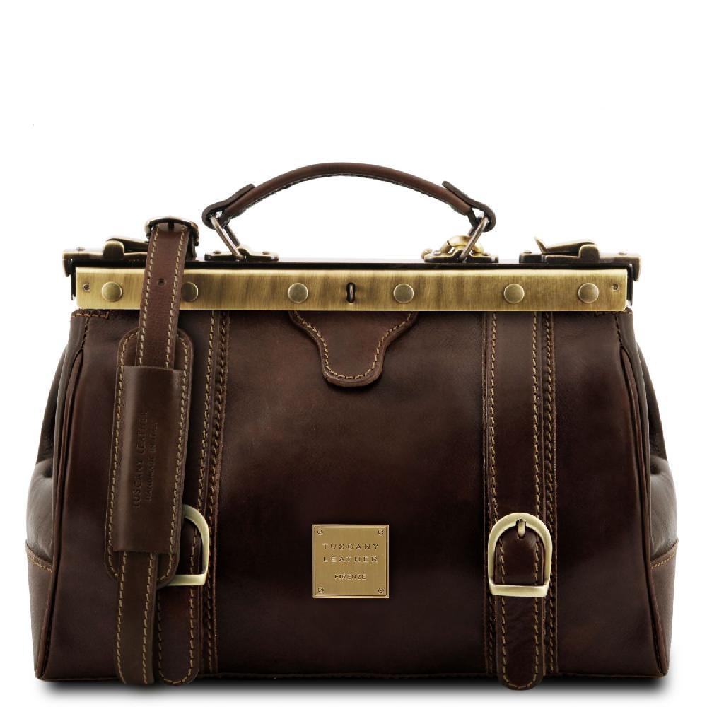 Tuscany Leather Borsa Medico in Pelle con Fibbie Frontali Novità