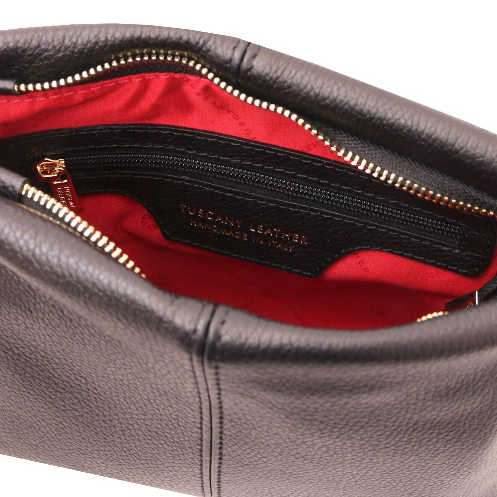 Tuscany Leather Borsa a Tracolla in Pelle Morbida In Vendita