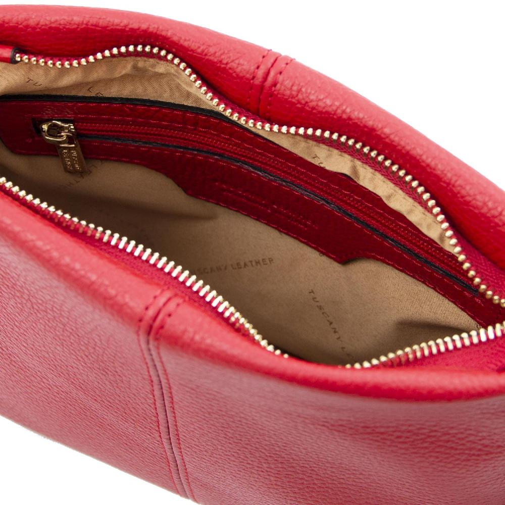 Tuscany Leather Borsa a Tracolla in Pelle Morbida Offerte
