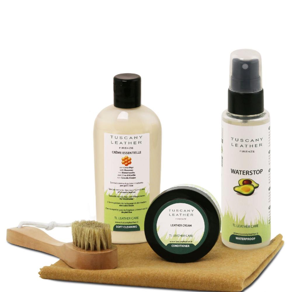 Tuscany Leather Prodotti per la Cura Della Pelle set Completo Offerta San Valentino
