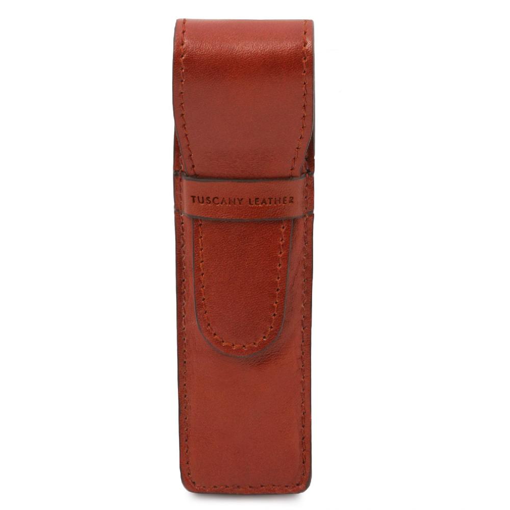Tuscany Leather Esclusivo Porta Penne in Pelle Vendita calda
