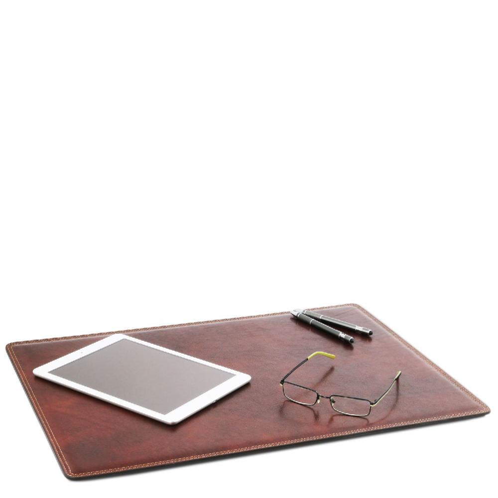 Tuscany Leather Sottomano da Scrivania Tappetino per Mouse e Vuotatasche in Pelle Offerte esclusive