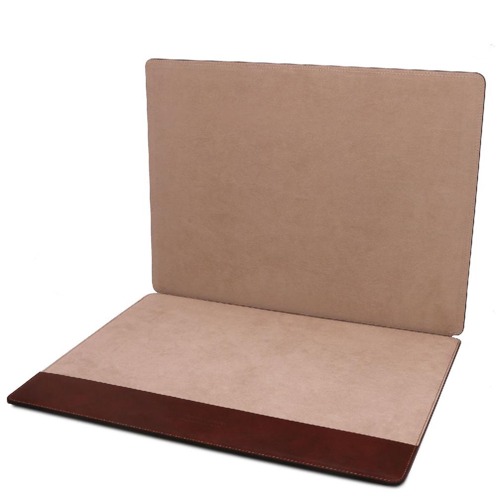 Tuscany Leather Sottomano da Scrivania in Pelle con Ribalta Liquidazione
