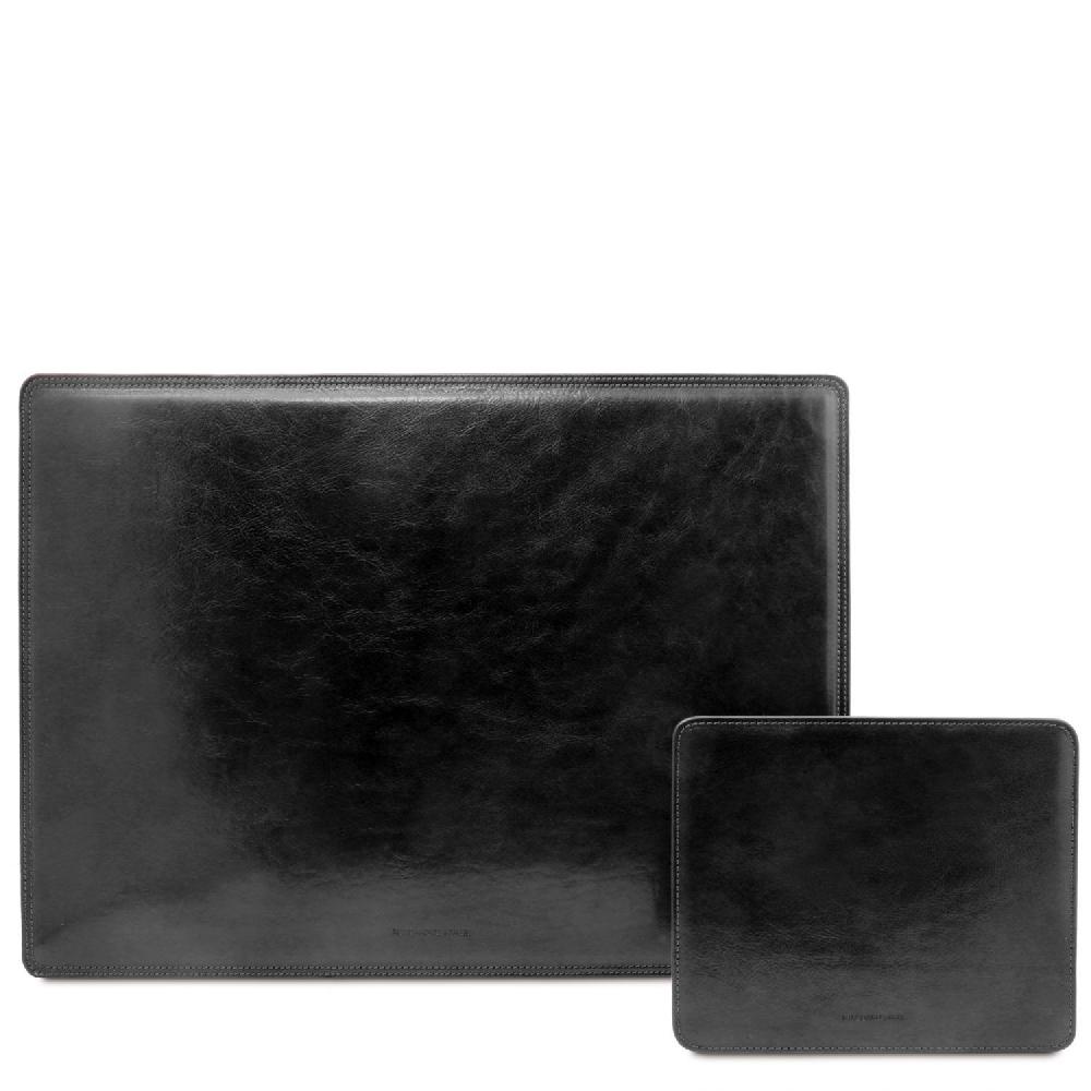 Tuscany Leather Sottomano da Scrivania e Tappetino per Mouse in Pelle Offerte giornaliere
