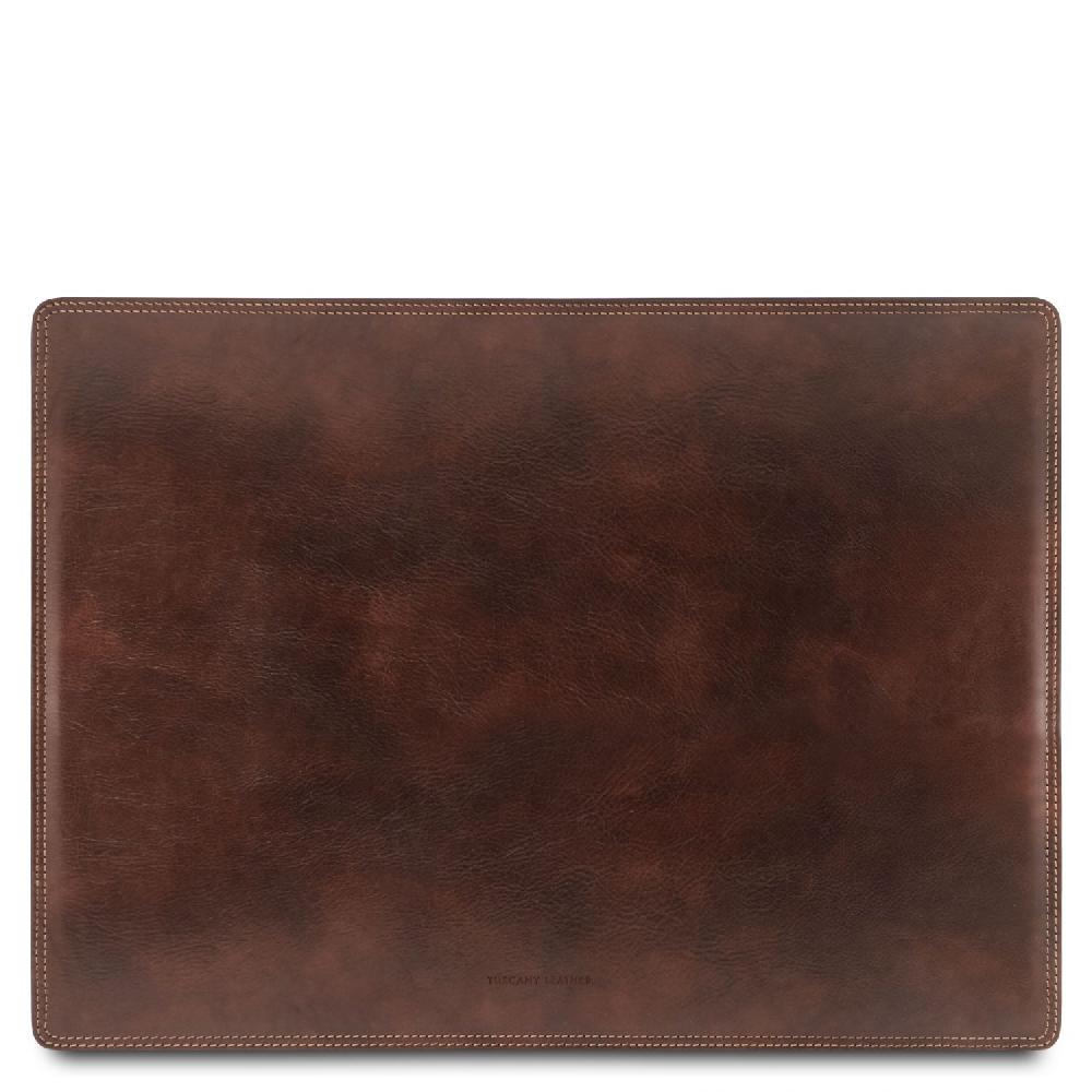 Tuscany Leather Sottomano da Scrivania e Tappetino per Mouse in Pelle Offerte speciali