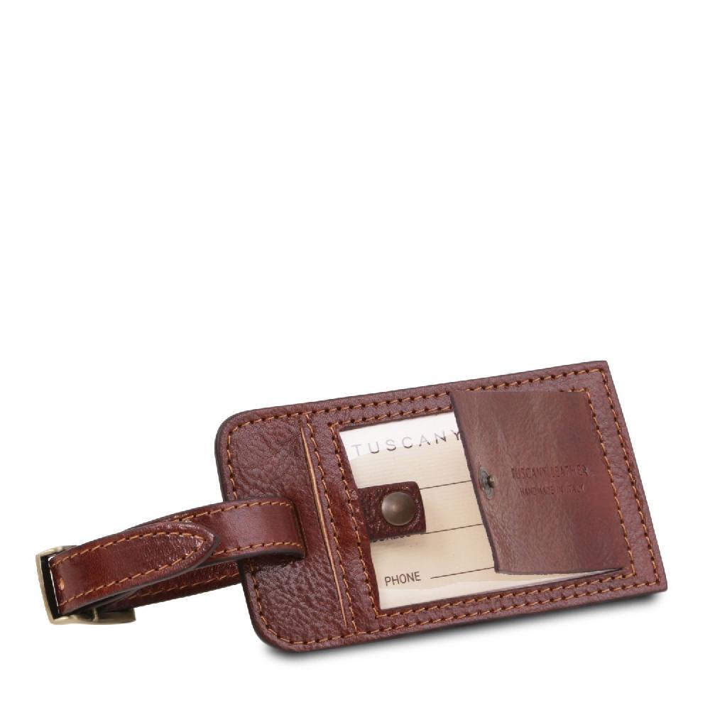 Tuscany Leather Borsa Pilota in Pelle con due Ruote Ritorno libero