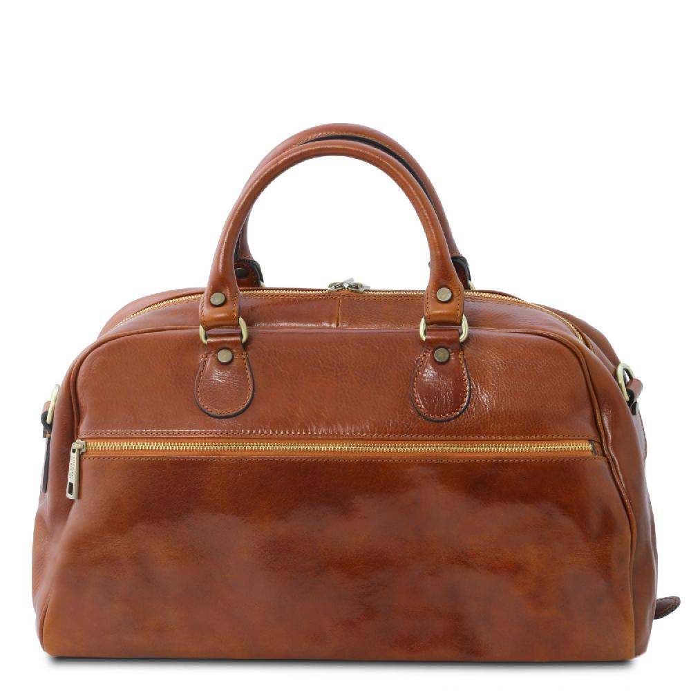 Tuscany Leather Borsone da Viaggio in Pelle - Misura Piccola Ultimi tre giorni