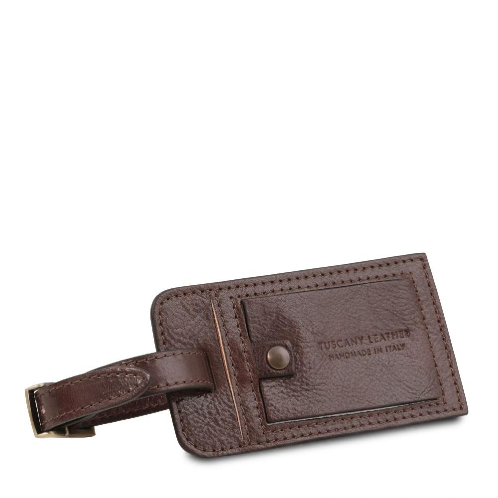Tuscany Leather Borsone Viaggio in Pelle con Tasche Laterali Sostegno trimestrale