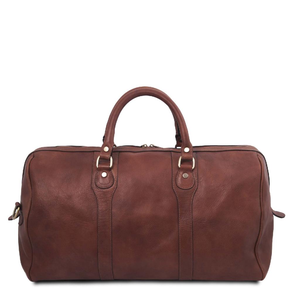 Tuscany Leather Borsone da Viaggio in Pelle 50% di sconto con spedizione gratuita