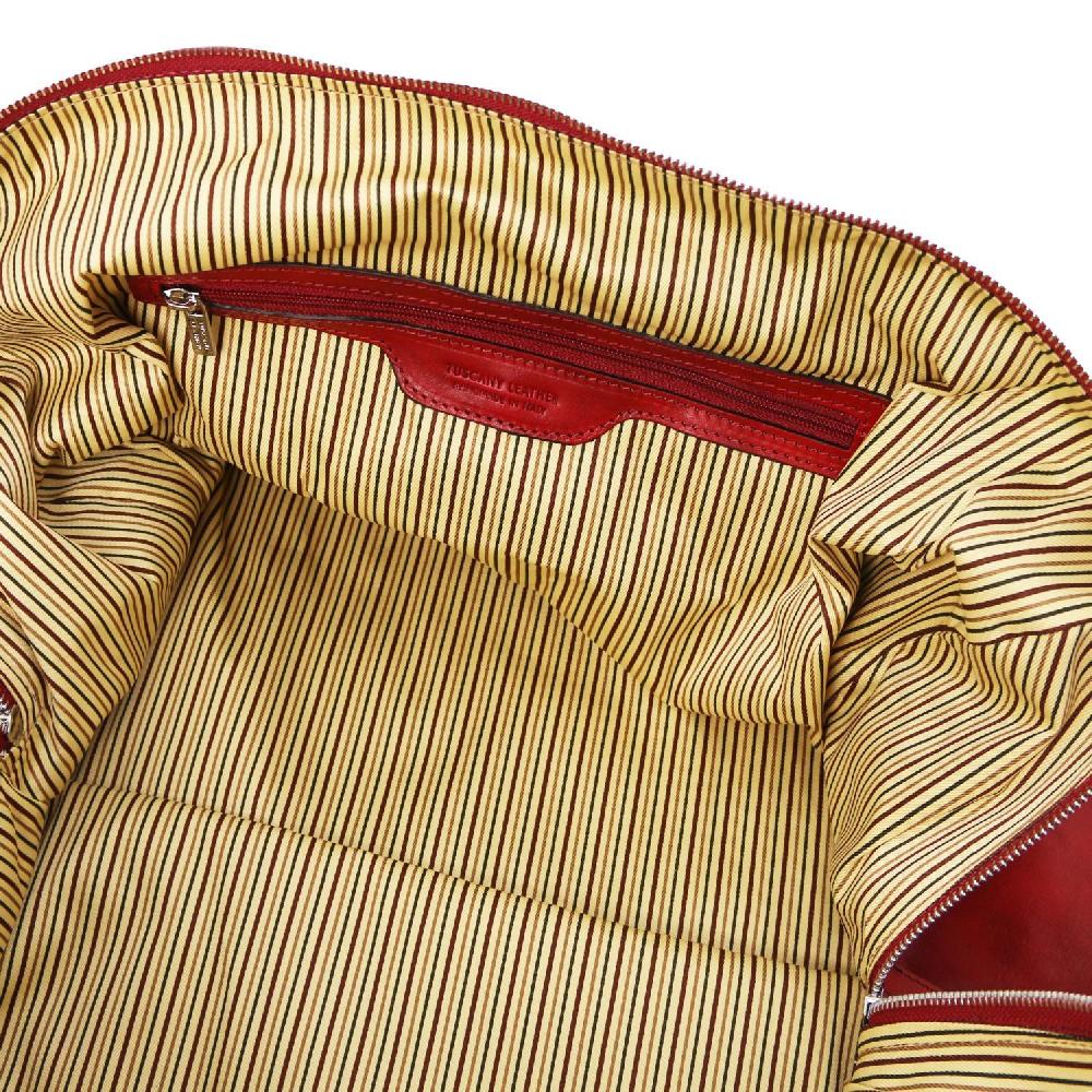 Tuscany Leather Borsone da Viaggio in Pelle Officina