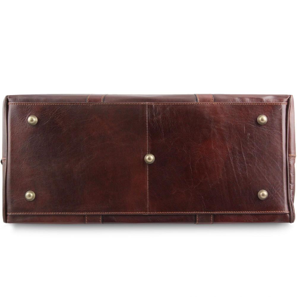 Tuscany Leather Borsone da Viaggio in Pelle - Misura Grande 50% di sconto per tempo limitato