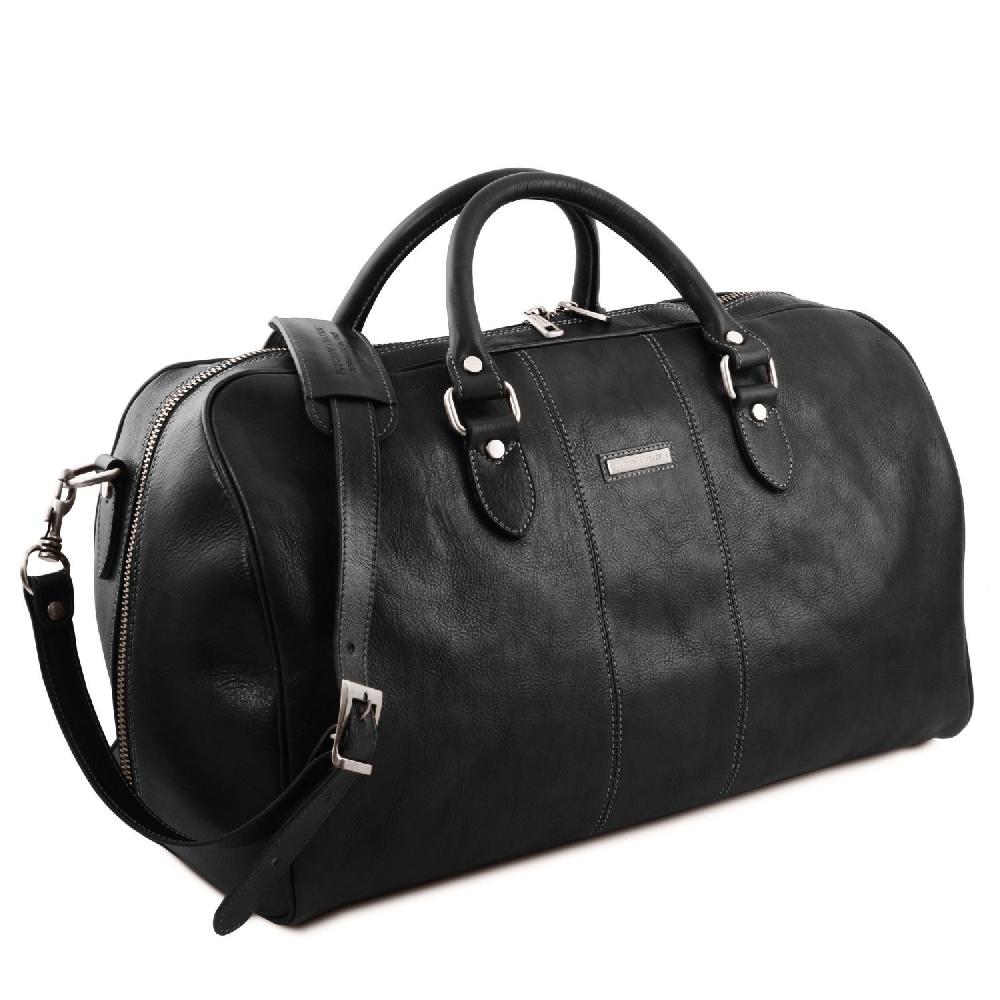 Tuscany Leather Borsone da Viaggio in Pelle - Misura Grande Nuovo