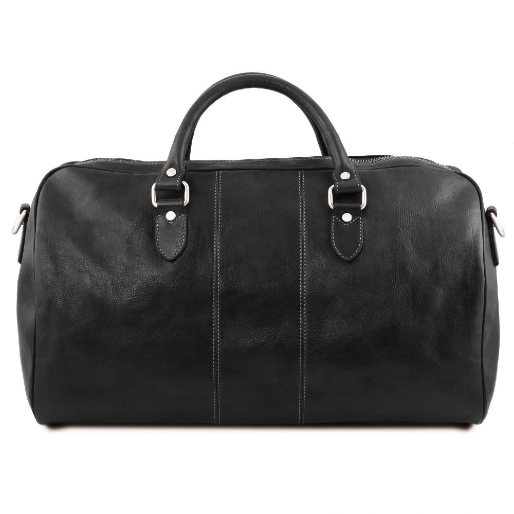 Tuscany Leather Borsone da Viaggio in Pelle - Misura Grande Nuovo