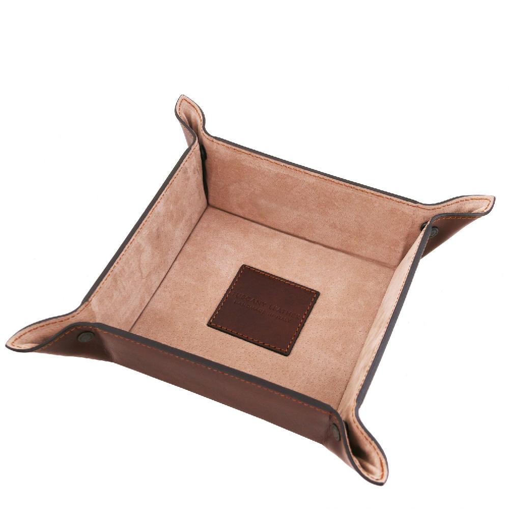 Tuscany Leather Esclusivo Svuotatasche in Pelle Misura Grande Shopping Online