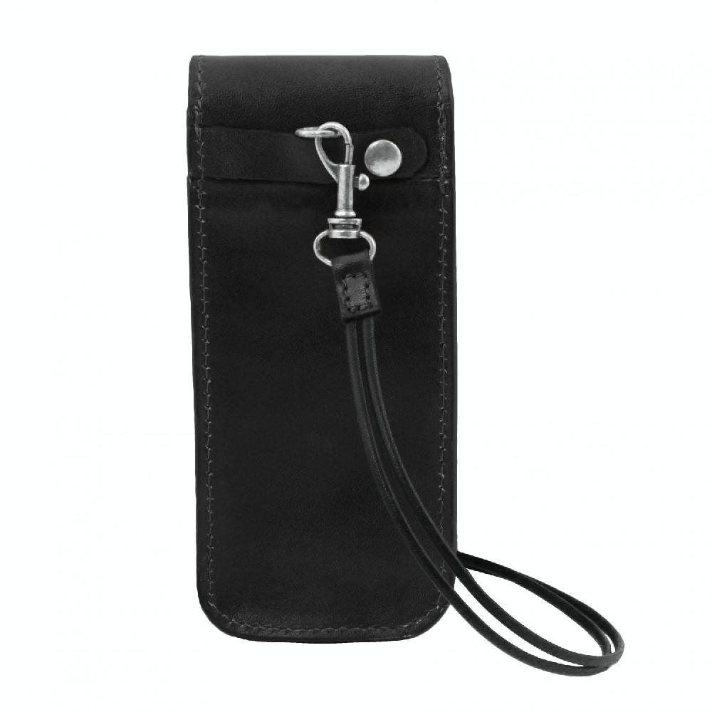 Tuscany Leather Esclusivo Portaocchiali/Portacellulare/porta Orologio a Tracolla in Pelle Affare Del Giorno