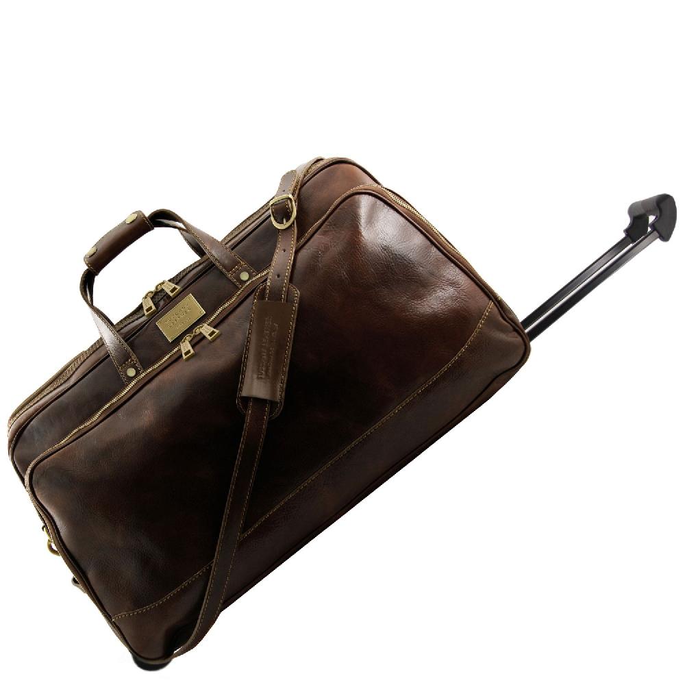 Tuscany Leather Borsa-Trolley in Pelle - Misura Grande Presa