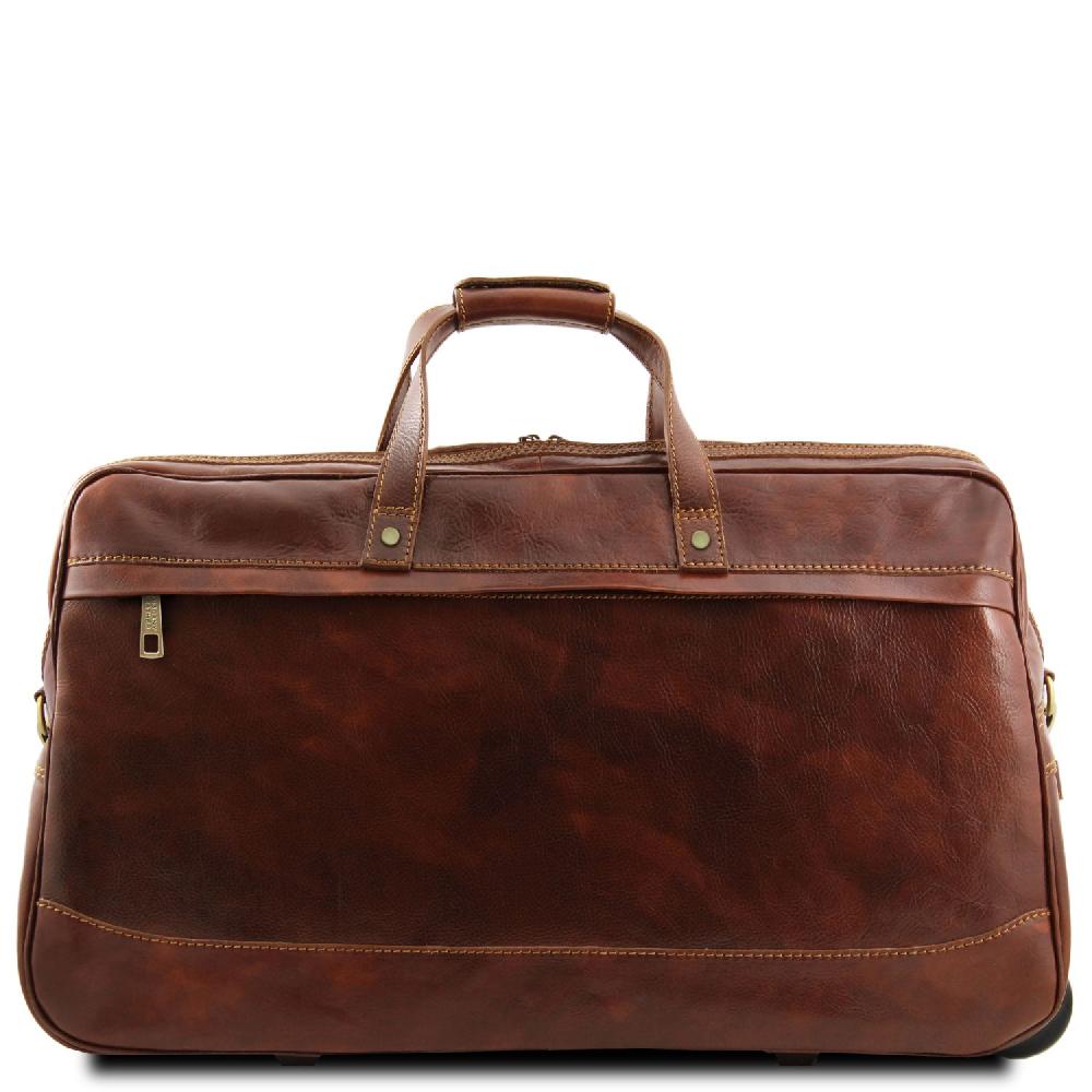 Tuscany Leather Borsa-Trolley in Pelle - Misura Grande Sconto