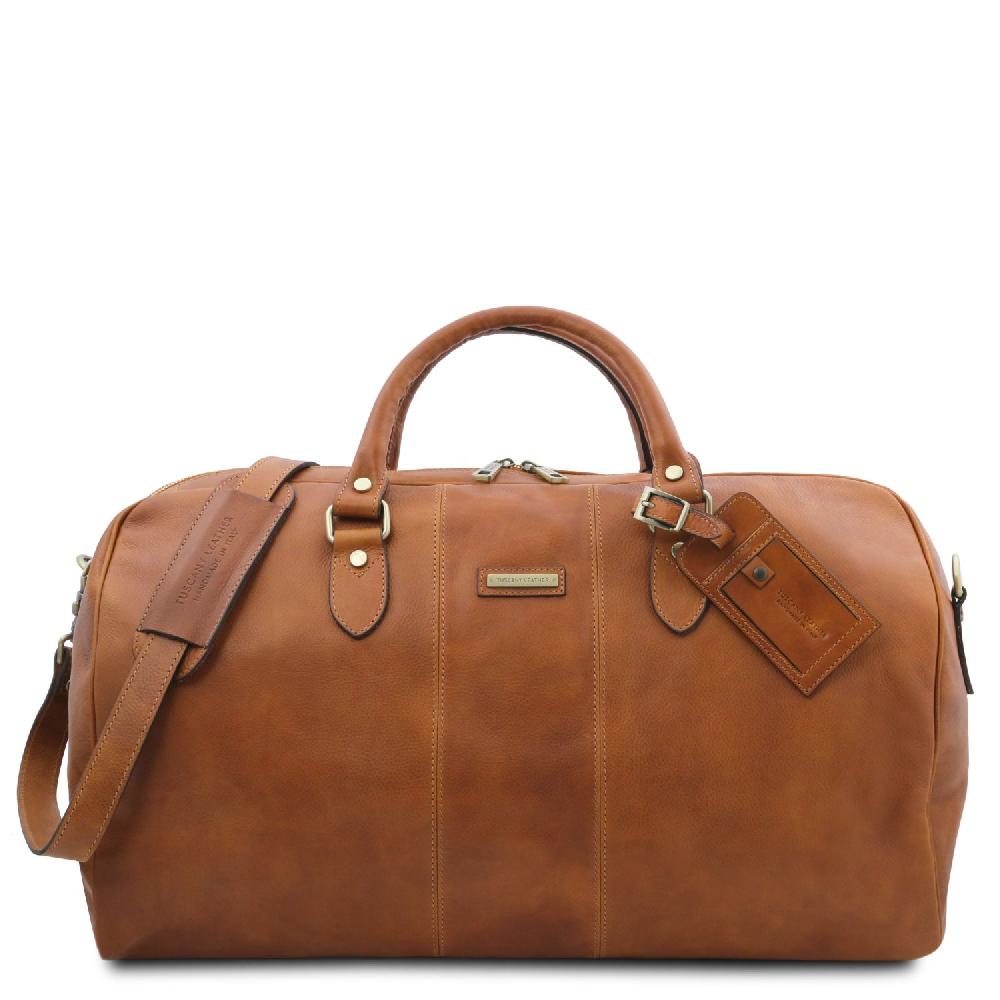 Tuscany Leather Borsone da Viaggio in Pelle e Beauty Case in Pelle Spedizione gratuita