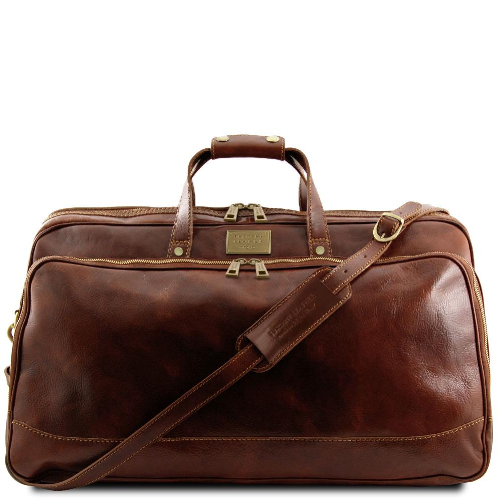 Tuscany Leather Set Trolley da Viaggio in Pelle Sconto di tempo limitato