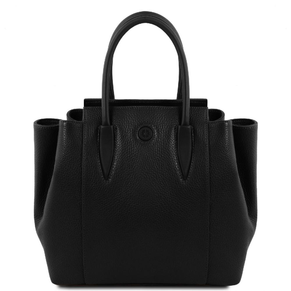Tuscany Leather Borsa a Mano in Pelle Grande vendita