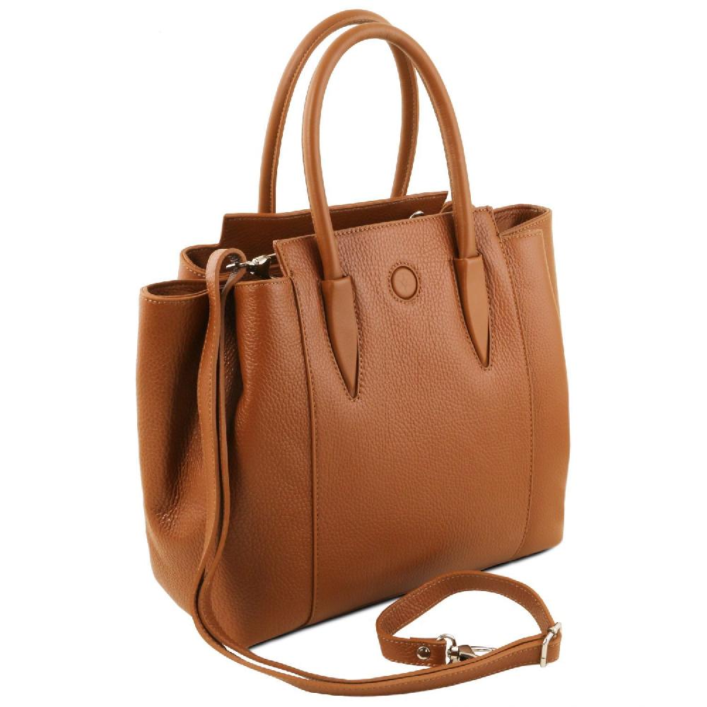 Tuscany Leather Borsa a Mano in Pelle Flash Sale