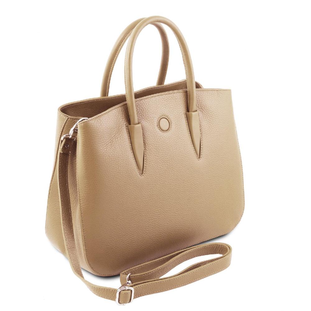 Tuscany Leather Borsa a Mano in Pelle Black Friday