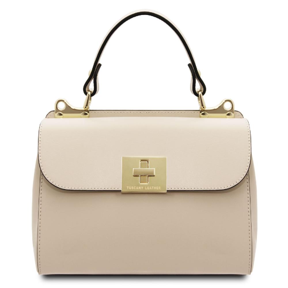 Tuscany Leather Borsa a Mano in Pelle Grandi sconti