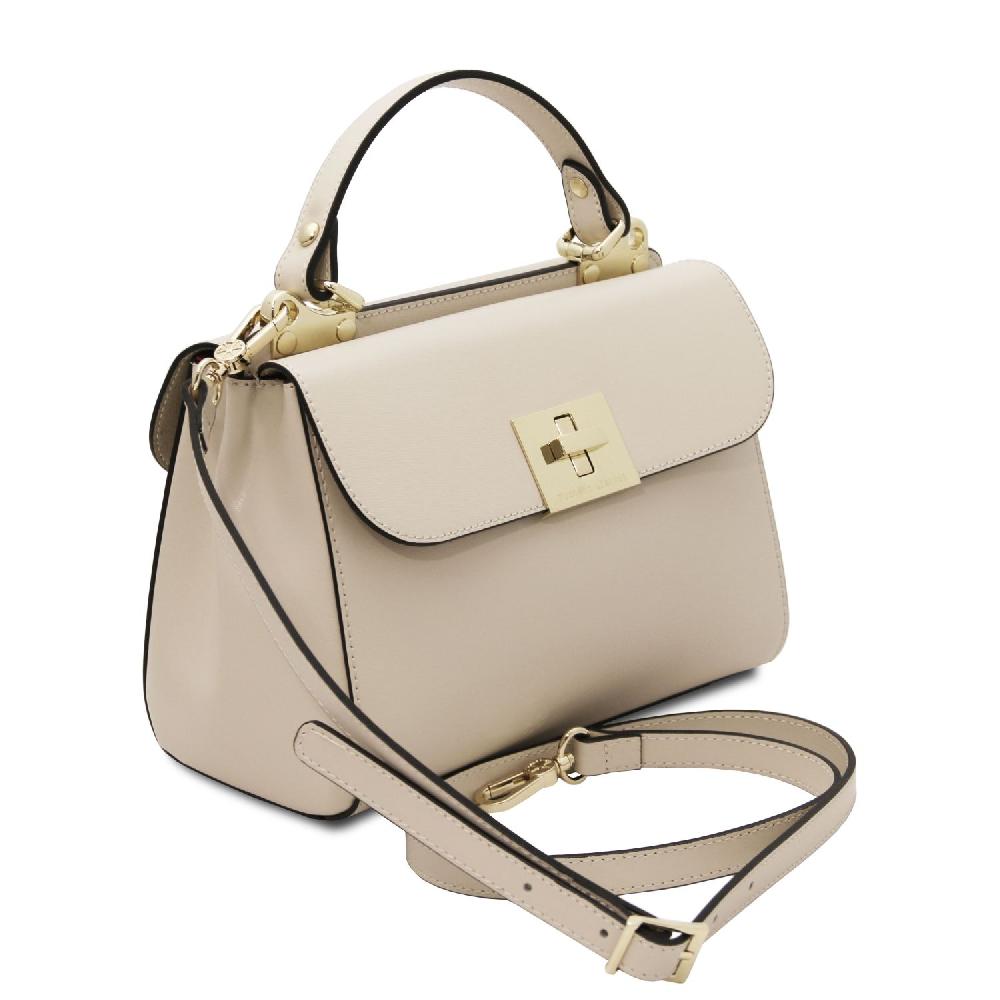 Tuscany Leather Borsa a Mano in Pelle Grandi sconti