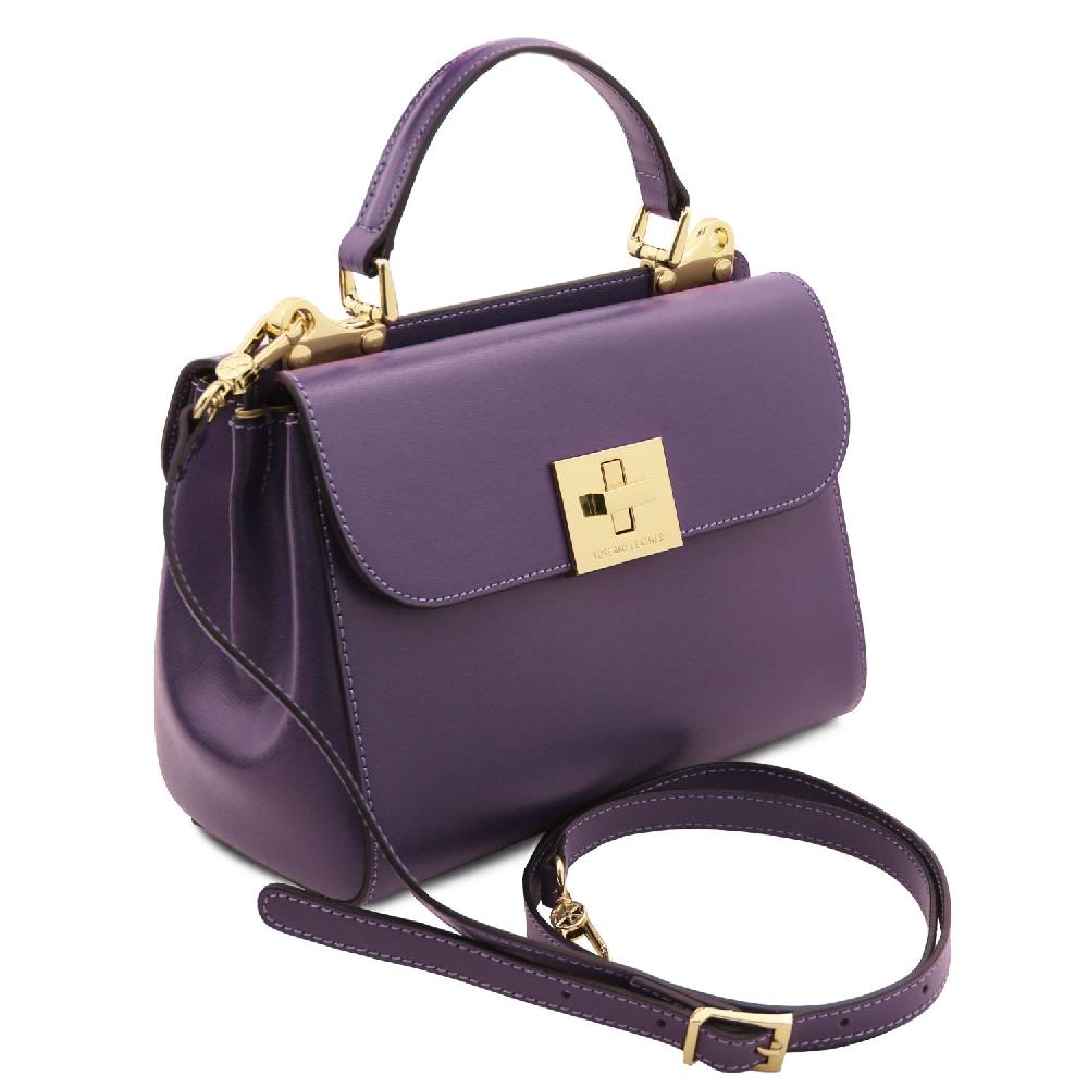Tuscany Leather Borsa a Mano in Pelle Liquidazione
