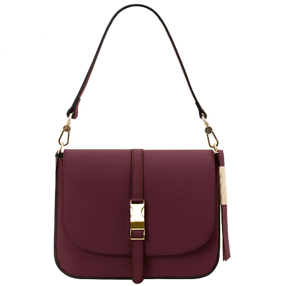 Tuscany Leather Borsa a Tracolla in Pelle Enormi risparmi