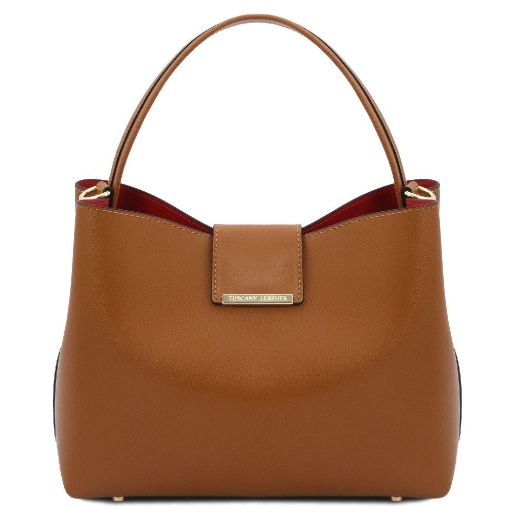 Tuscany Leather Borsa Secchiello in Pelle Promozione temporanea