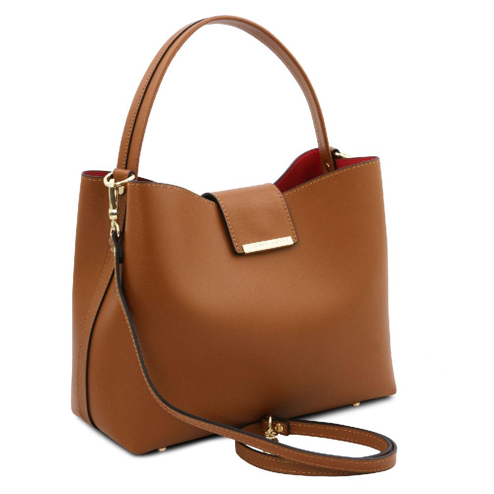 Tuscany Leather Borsa Secchiello in Pelle Promozione temporanea