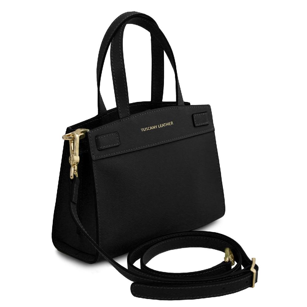 Tuscany Leather Mini Borsa in Pelle Fino al 65% di sconto