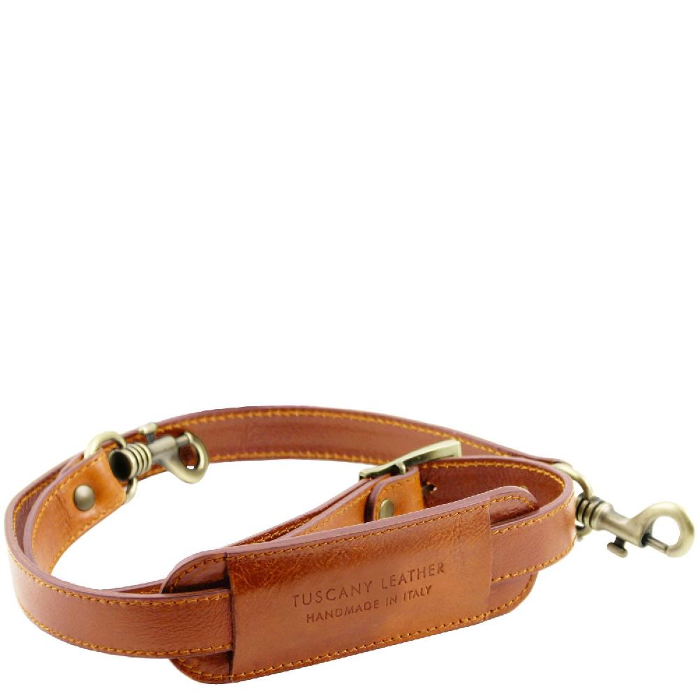 Tuscany Leather Tracolla in Pelle Regolabile