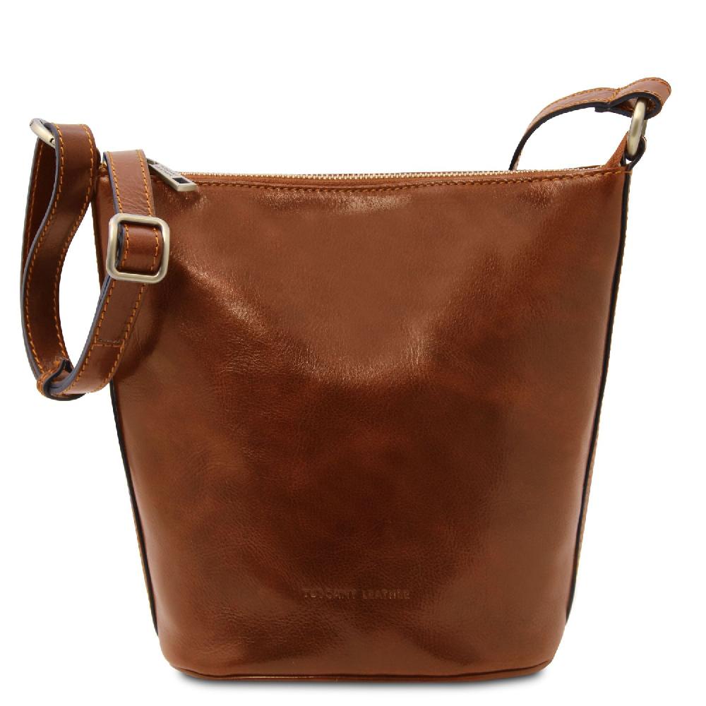Tuscany Leather Borsa in Pelle a Tracolla Consegna Veloce