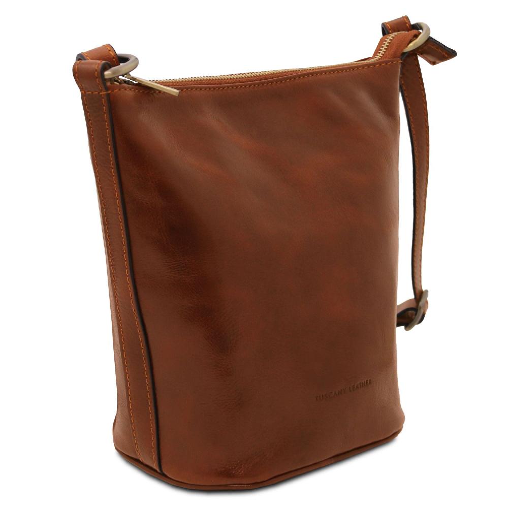Tuscany Leather Borsa in Pelle a Tracolla Consegna Veloce
