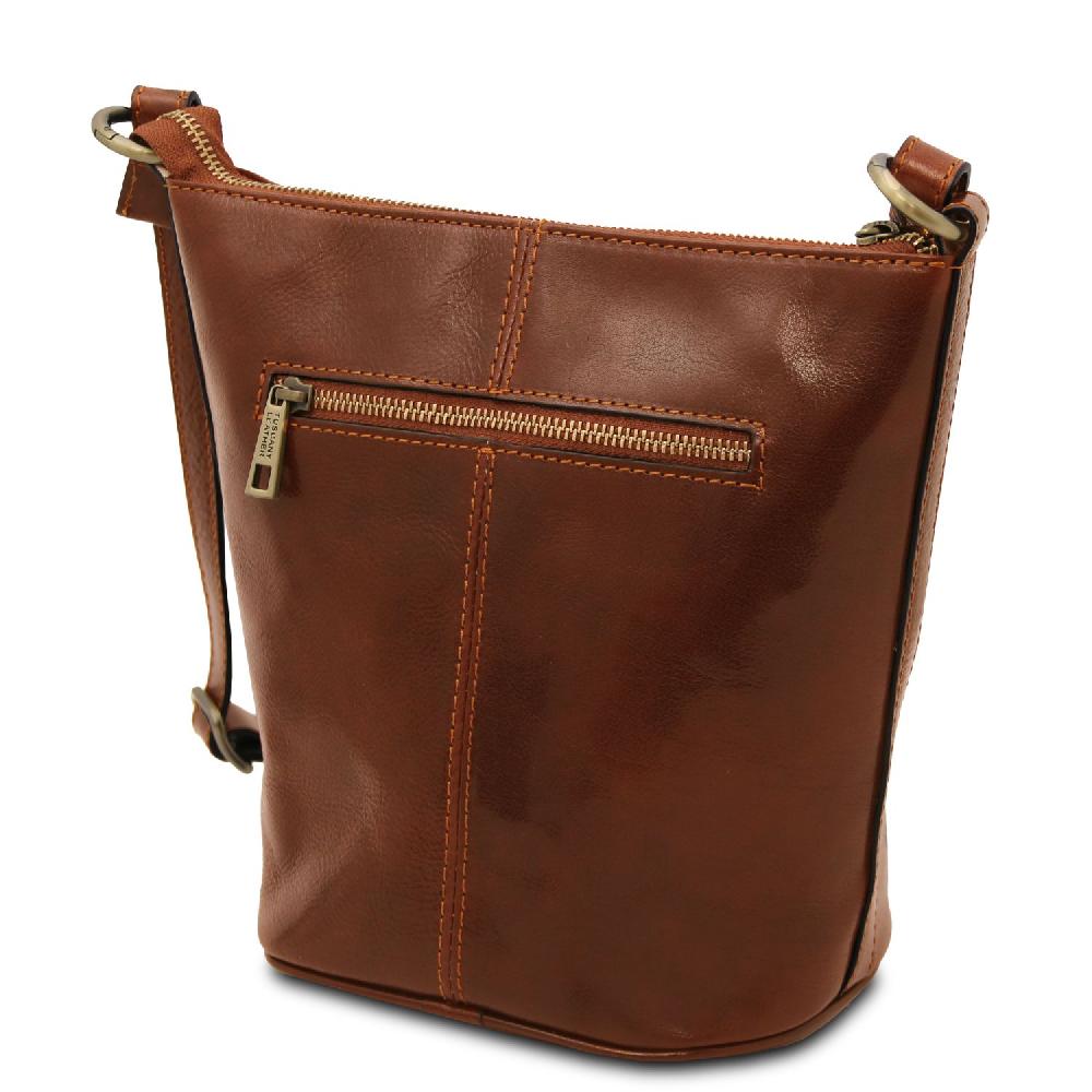 Tuscany Leather Borsa in Pelle a Tracolla Consegna Veloce