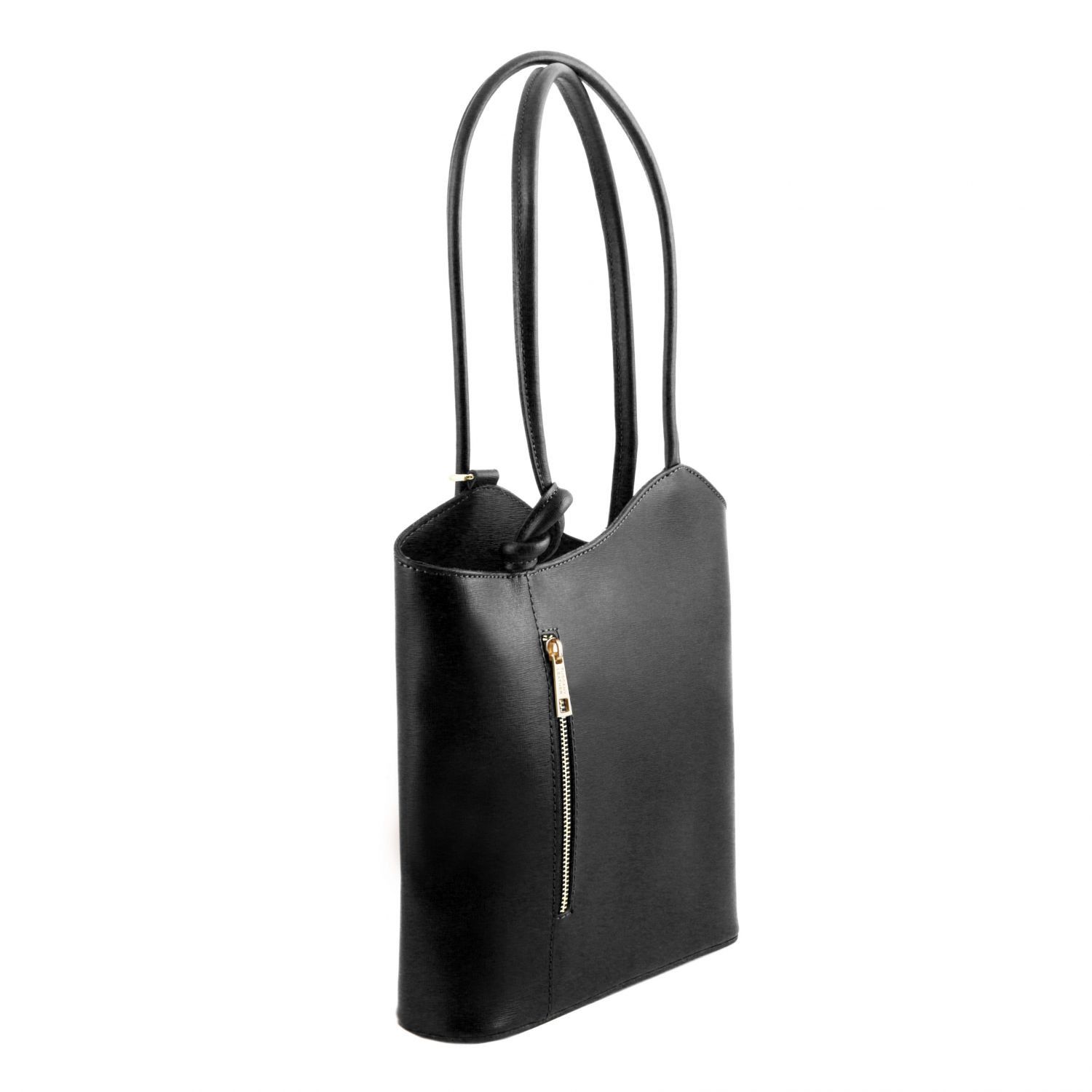 Tuscany Leather Borsa Donna Convertibile a Zaino in Pelle Saffiano Online
