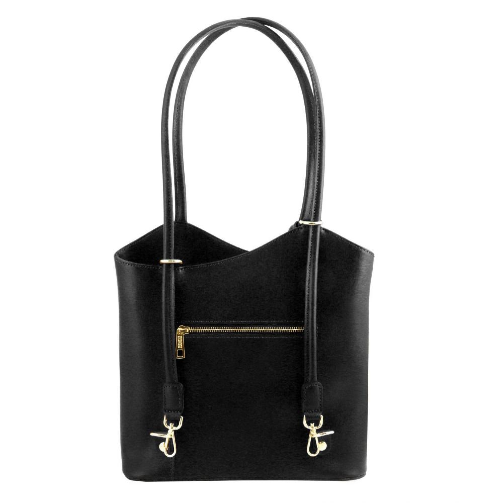 Tuscany Leather Borsa Donna Convertibile a Zaino in Pelle Saffiano Online