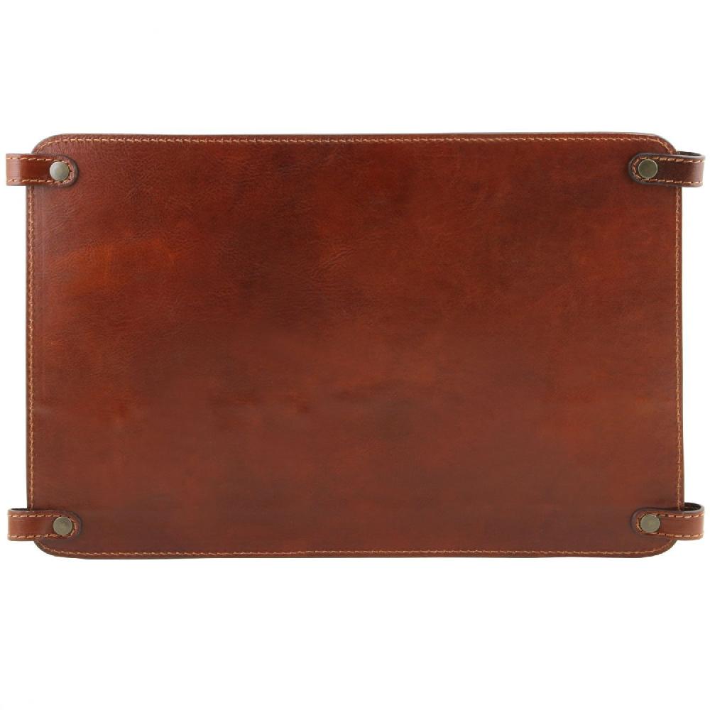 Tuscany Leather Modulo Multifunzione in Pelle con Tasche Hotsell