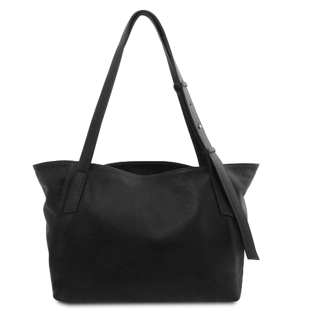 Tuscany Leather Borsa Shopping in Pelle Morbida Nuova