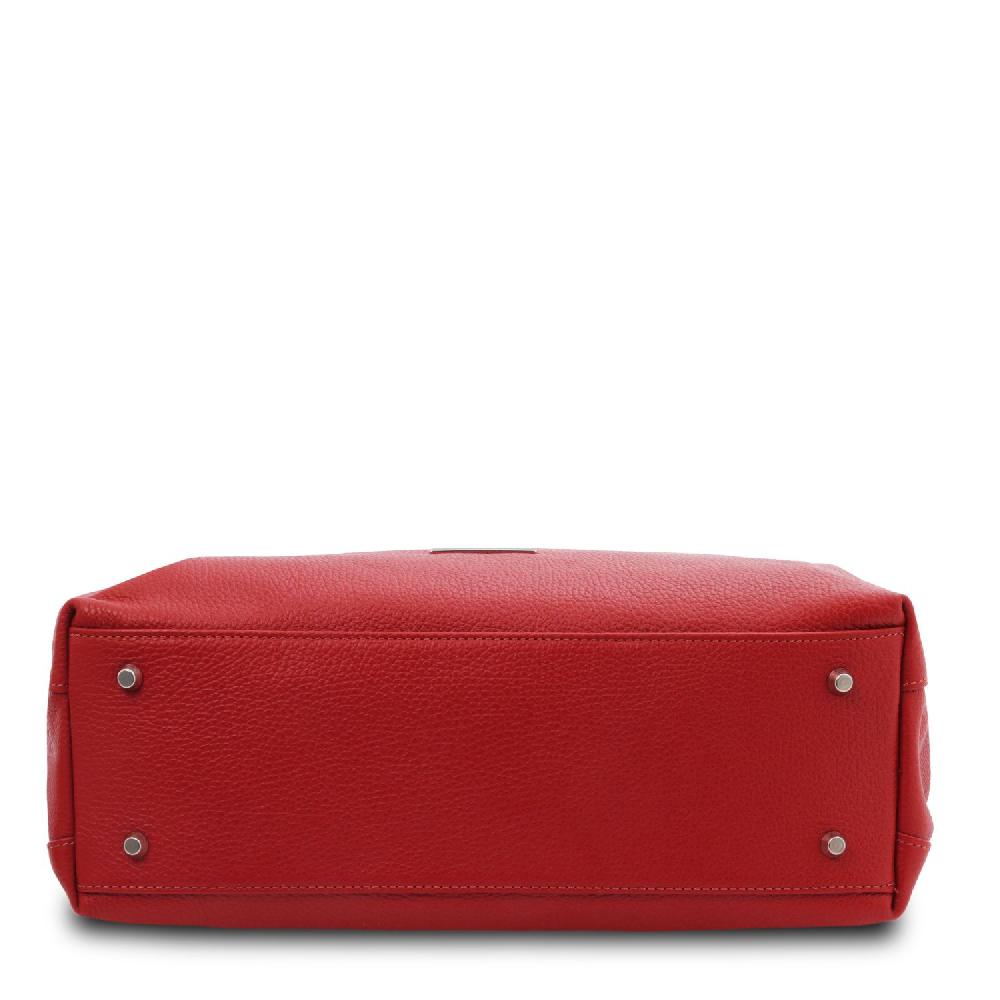 Tuscany Leather Borsa Shopping in Pelle Morbida Negozio online di fabbrica