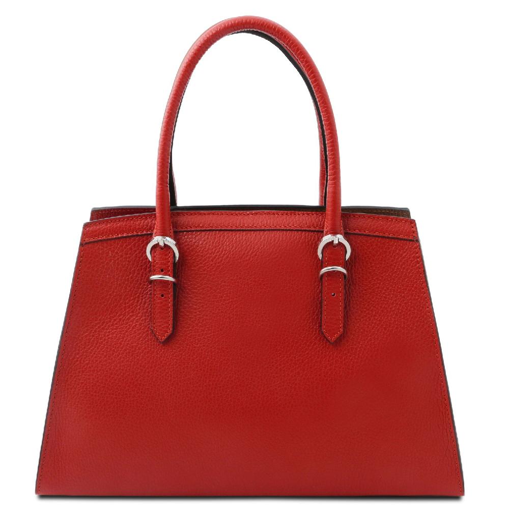 Tuscany Leather Borsa a Mano in Pelle Grande vendita